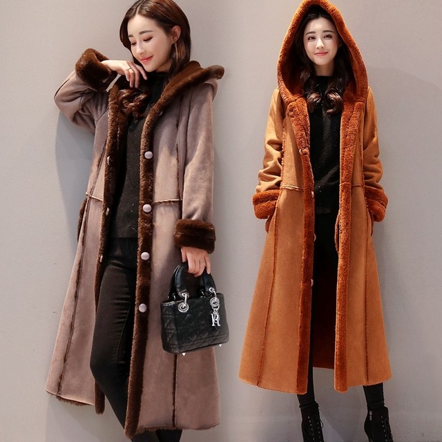 コート レディース 冬 ムートンコート 秋冬 レディース ロングコート ファー コート ゆったり 上品 ジャケット 軽い おしゃれ 通勤 30代 40代 韓国風 着痩せ もこもこ フード付き アウター Tk422 Sunny Place