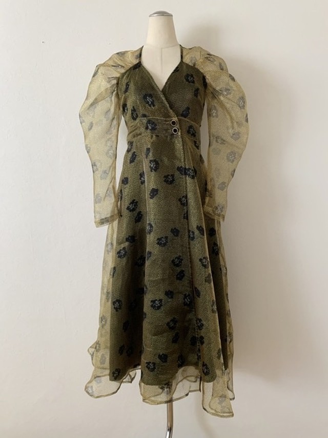 Sister Jane フローラルオーガンジーワンピース Stoicair