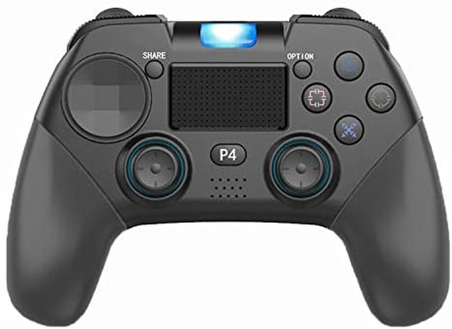 Jpcs Ps4 コントローラー 無線 Bluetooth接続 スゲームパッド 高耐久ボタン Hd振動 ジャイロセンサー Led イヤホンジャック タッチパッドやビルトインスピーカー Dualshock 4用 ワイヤレスコントローラー 日本語取扱説明書 ブラック Az Japan Classic Store