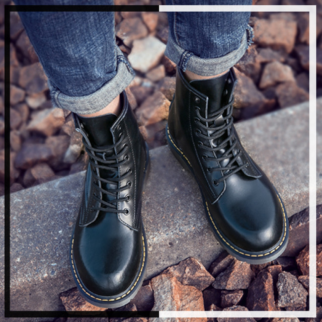 Rh006 ブーツ メンズ ハイカット ブラック 黒 Rhinos ライノス