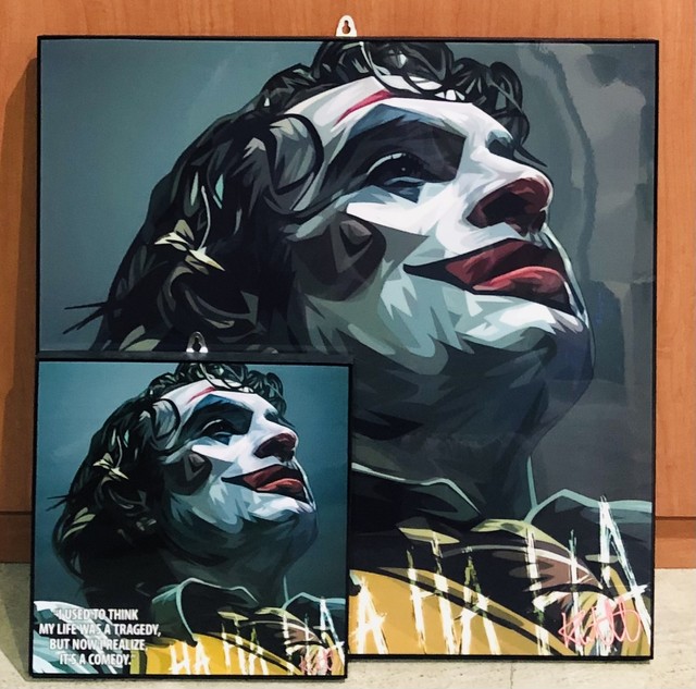 Pop Art Panel ポップアートパネル Joker 上向 大パネル Popartpanel