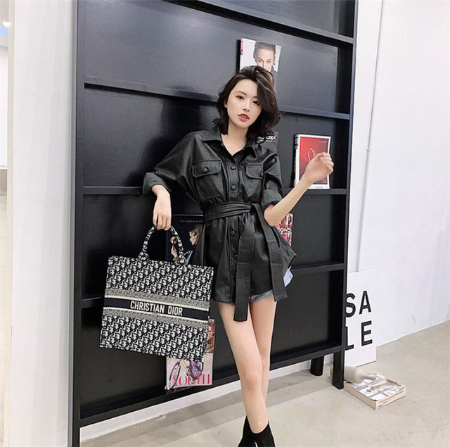 2color クールに決まる Puレザージャケット Loner Select 韓国ファッション 海外ファッション セクシーコーデ ギャル服