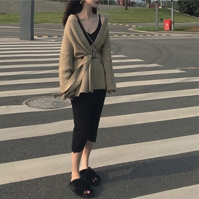 セットアップ レディース カジュアル きれいめ おしゃれ 春 春秋 ワンピースセット ミモレ丈 カシュクール キャミソールワンピ カーディガンセット ニット セーター デート カジュアる お出かけ ブラック 黒 カーキ 大きいサイズ Xl 2xl 3xl 4xl 代 30代 40代 50代