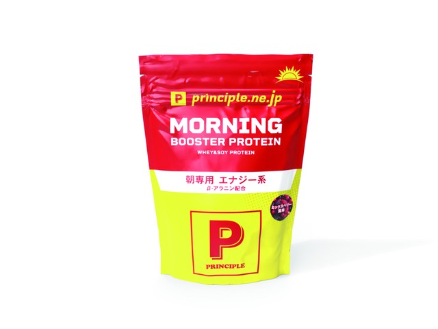 再入荷!MORNING BOOSTER PROTEIN450g ミックスベリー風味