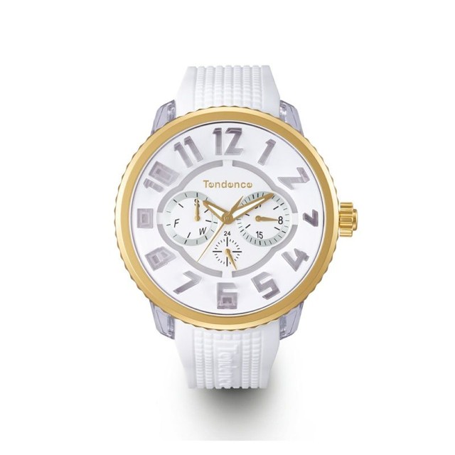 【Tendence テンデンス】TY562005 FLASHフラッシュ(ホワイト×イエローゴールド)/正規輸入品