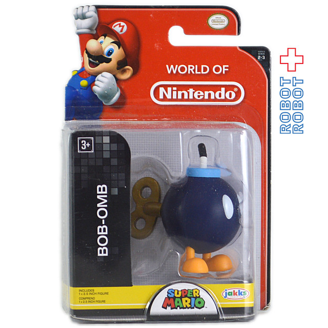 ワールドオブニンテンドー Series 2 3 スーパーマリオ ボム兵 2 5インチアクションフィギュア Robotrobot