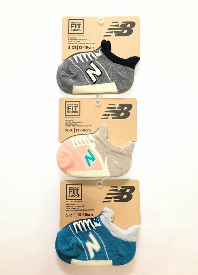 ニューバランス キッズ スニーカーソックス New Balance正規品 エヌビー靴下 Loosey Goosey