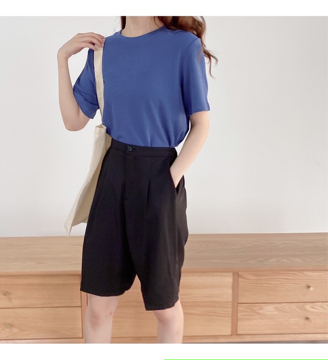 送料無料 ショートパンツ レディースファッション ナチュラル 夏用パンツ 冷たい生地 ヨニ屋