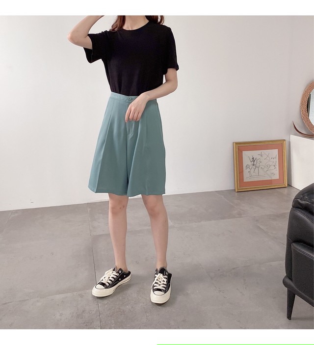 送料無料 ショートパンツ レディースファッション ナチュラル 夏用パンツ 冷たい生地 ヨニ屋