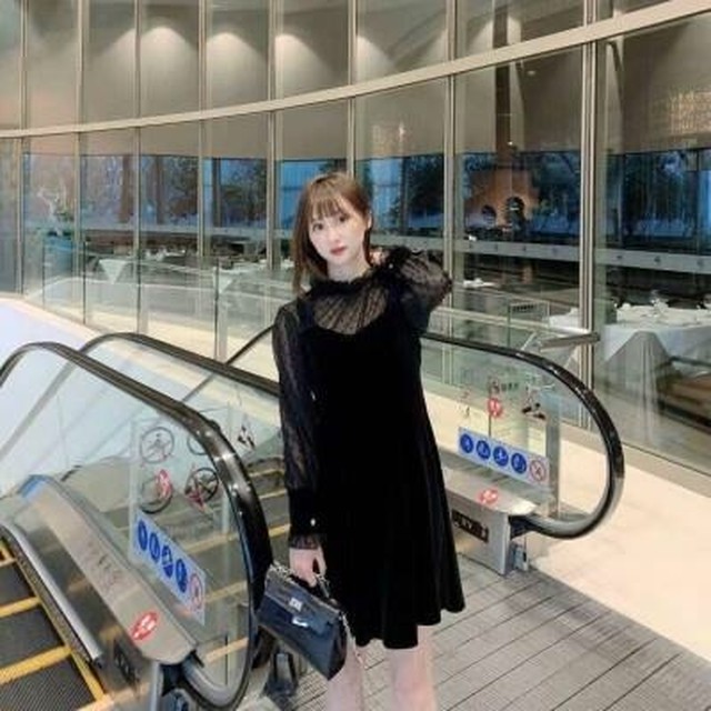 お呼ばれ シースルー ワンピース ドレス 韓国 ファッション レディース ベロア ワンピース ミニ 結婚式お呼ばれ パーティー ドレス ワンピ シアー ドット 長袖 ミニドレス ミニワンピース フレアワンピース Vestito