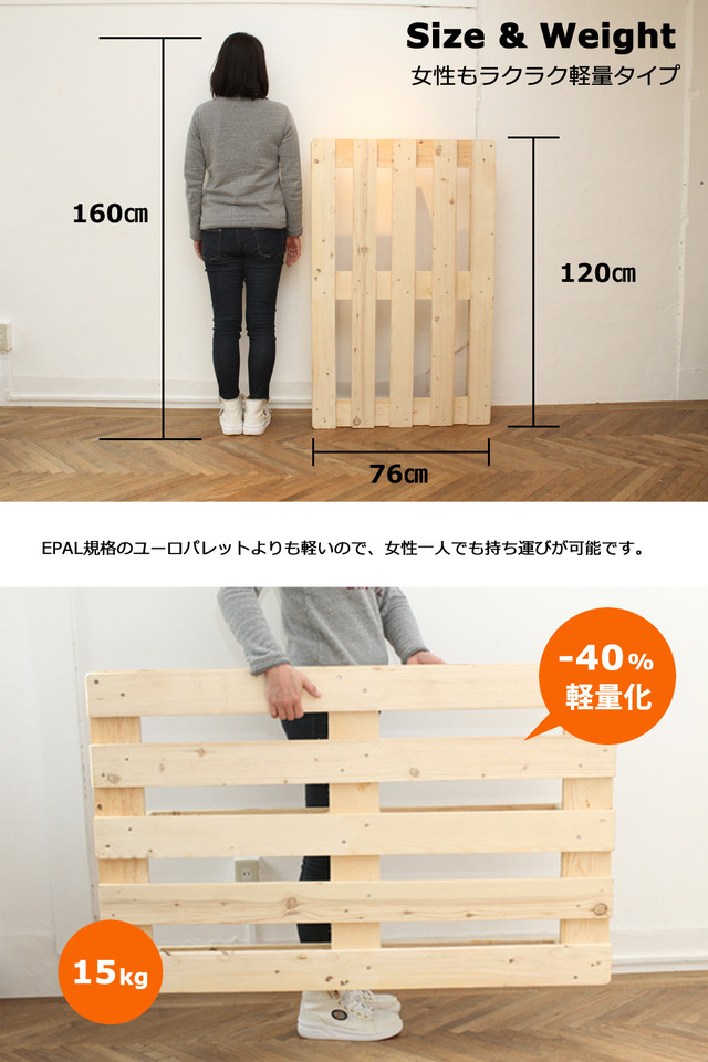 3枚組 シングル セミダブル兼用 軽量ユーロタイプ木製パレット 組立不要 ヨーロッパ製 パレットベッドに最適 Pallet Depo 3枚組 シングル セミダブル兼用 軽量ユーロタイプ木製パレット 組立不要 ヨーロッパ製 パレットベッドに最適 Pallet Depo