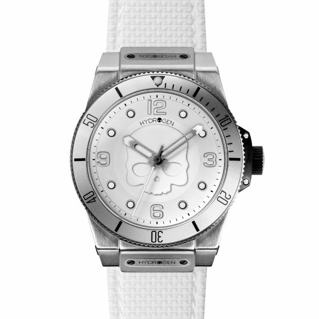 【HYDROGEN WATCH ハイドロゲンウォッチ】HW324200-SK/SPORTIVO SKULL COLLECTION スポルティヴォ スカルコレクション(ホワイト)/国内正規品 腕時計