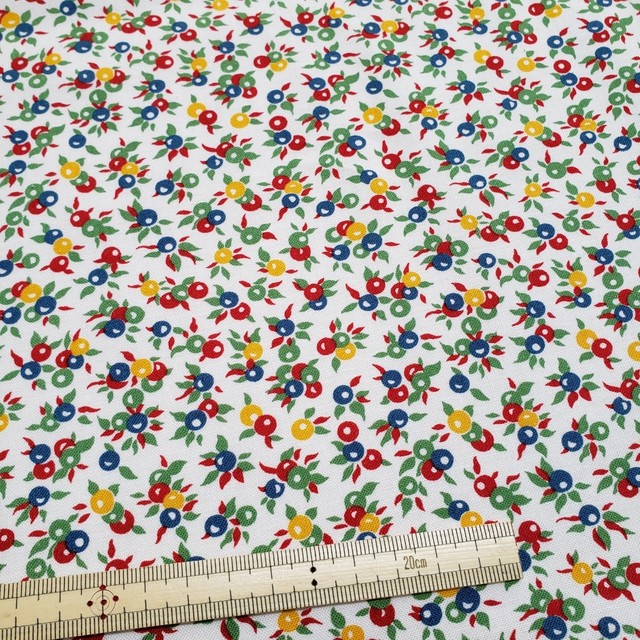 花柄 シロ系 6種類 Junequilt 花柄 シロ系 6種類 Junequilt