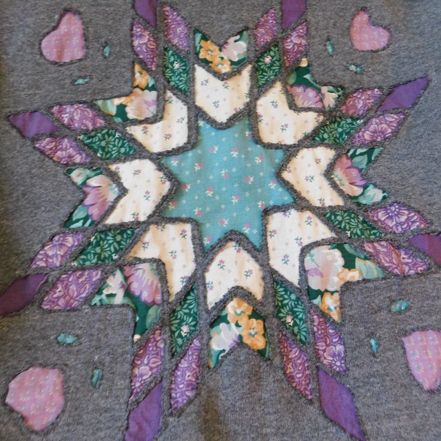 Usa輸入 古着 ビンテージ パッチワーク スウェット ビッグサイズ Anita レトロ ヴィンテージ リメイク 送料無料