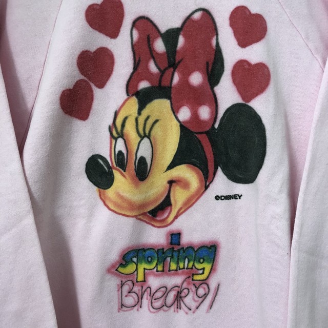 90s ミニーちゃん スウェット ディズニー ヴィンテージ Splashtoyandusedclothing