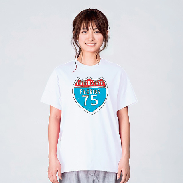 アメカジ 標識 Tシャツ メンズ レディース 半袖 アメカジ シンプル ゆったり おしゃれ トップス 白 30代 40代 ペアルック プレゼント 大きいサイズ 綿100 160 S M L Xl デザインtシャツ通販サイトのshortplate ショートプレート