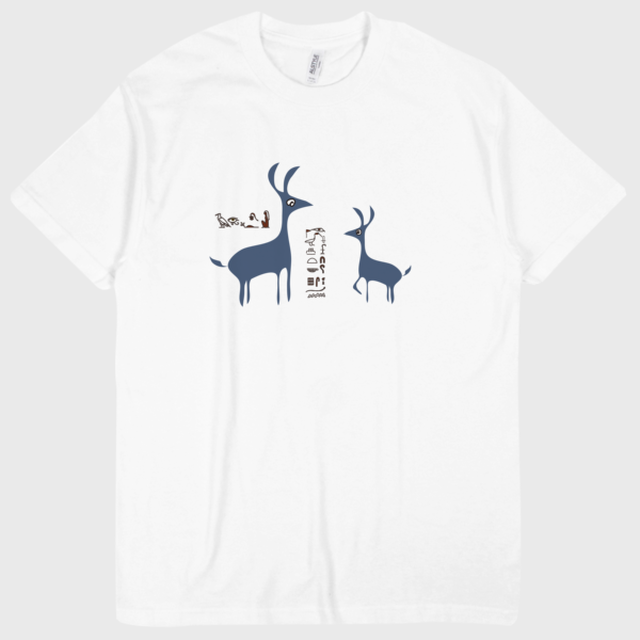 Tt 4 ジャッカル親子 Simple Animal 1 Alstyle 6 0oz Tシャツ Tシャツとグッズのnaviako