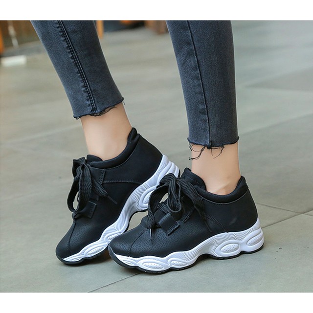 厚底スニーカー 疲れにくい 歩きやすい スニーカー レディースシューズ 厚底 靴 韓国 春夏 秋冬 ローカット レースアップ 美脚 ネット通販 購入 激安 10代 代 30代 40代 春夏秋 Roprot ロプロット ファッション レディースアパレル販売 ギフトショップ