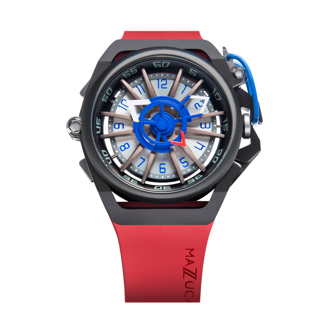 【MAZZUCATO マッツカート】RIM-07(レッド×ブルー)/正規輸入品