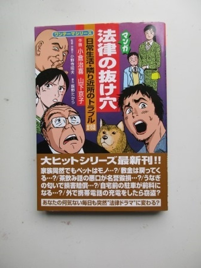 マンガ 法律の抜け穴 コヤマ経営ブックス