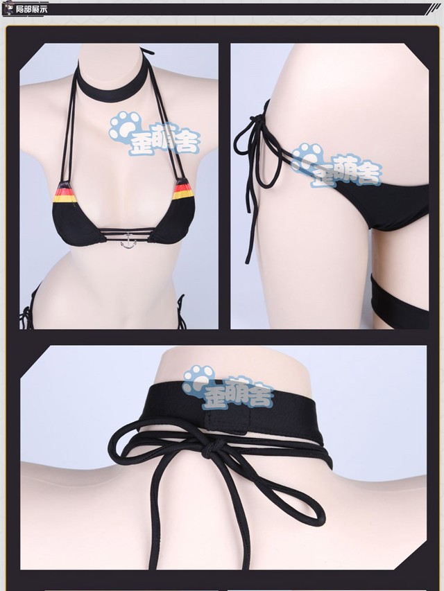 プリンツ オイゲン コスプレ水着セット アズールレーン 歪萌舍 Cubicbunny