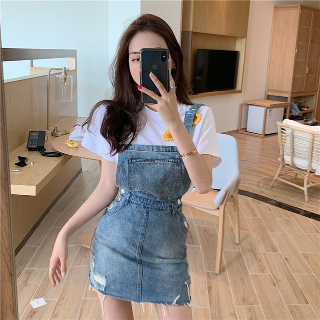 バックリボンデニムサロペット サロペットデニム サロペットデニムスカート サロペット レディース スカート デニムスカート デニム サスペンダー バックリボン リボン カジュアル フェミニン ミニ丈 ショート丈 バックコンシャス 韓国 オルチャン 韓国ファッション 新作