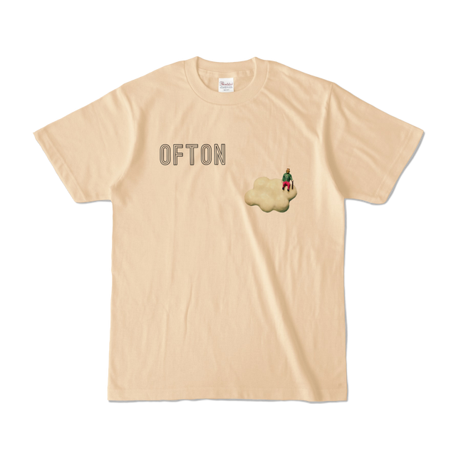 フカフカ雲のじじいtシャツ Ofton