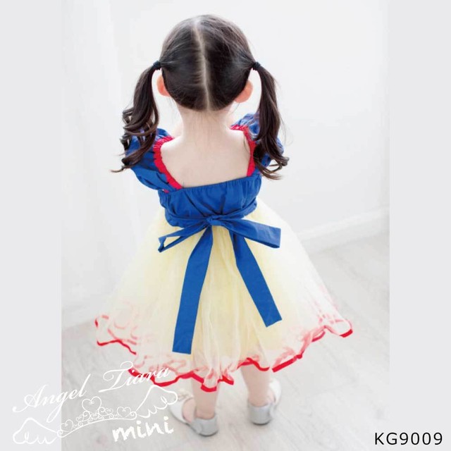 女の子 ハロウィン 白雪姫風 プリンセス コスチューム 仮装 イベント Kg9009 Angel Tiara Mini 子供服