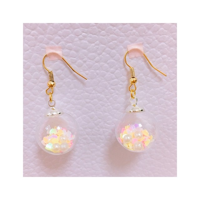 ゆめかわハートピアス Ars