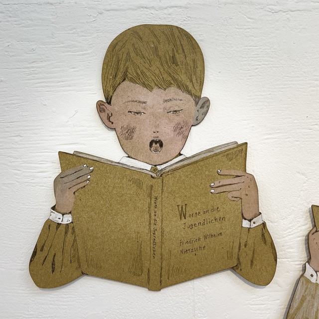 樋口佳絵|「library “Worte an die jugendlichen”」