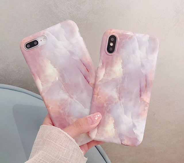 ピンク 大理石 Iphone ケース Mimiy 韓国 北欧 インテリア ファッション