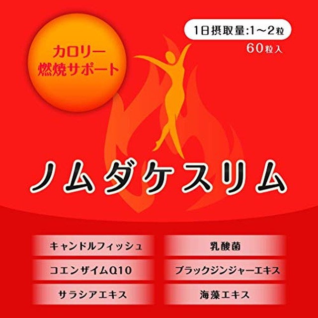 ノムダケスリム 燃焼系 ダイエット サプリメント 30日分 Dietsupple