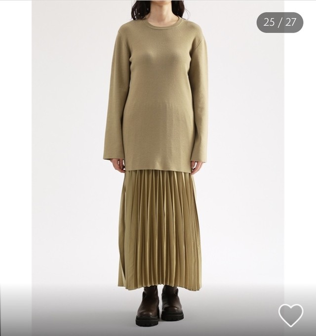 親子プリーツスカートレイヤードワンピースのmilaowen Iseya Online Shop