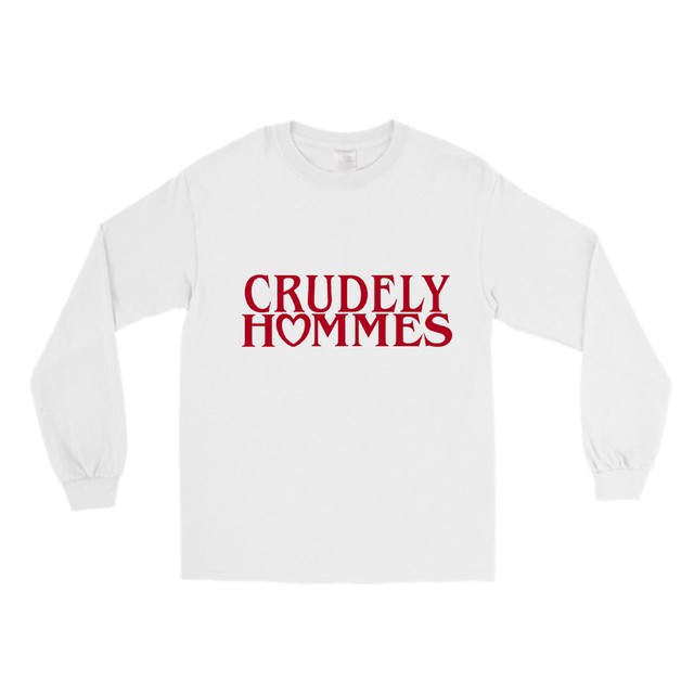【Crudely Hommes】Be My Valentine's Long Sleeve