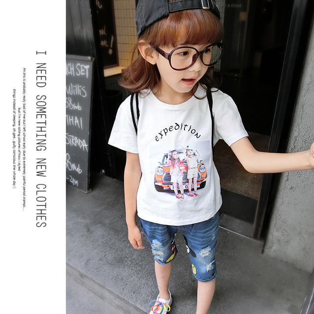 Mmn 送料無料 韓国子供服 かわいいtシャツ韓国風子供服 子ども服 女の子 キッズ用 Mmn Kids