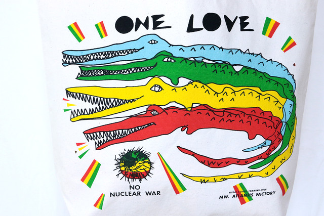 ONE LOVE canvas eco bag