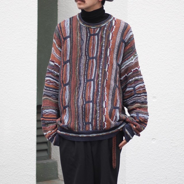 3dニットセーター Made In Italy Ff 0693 Cv