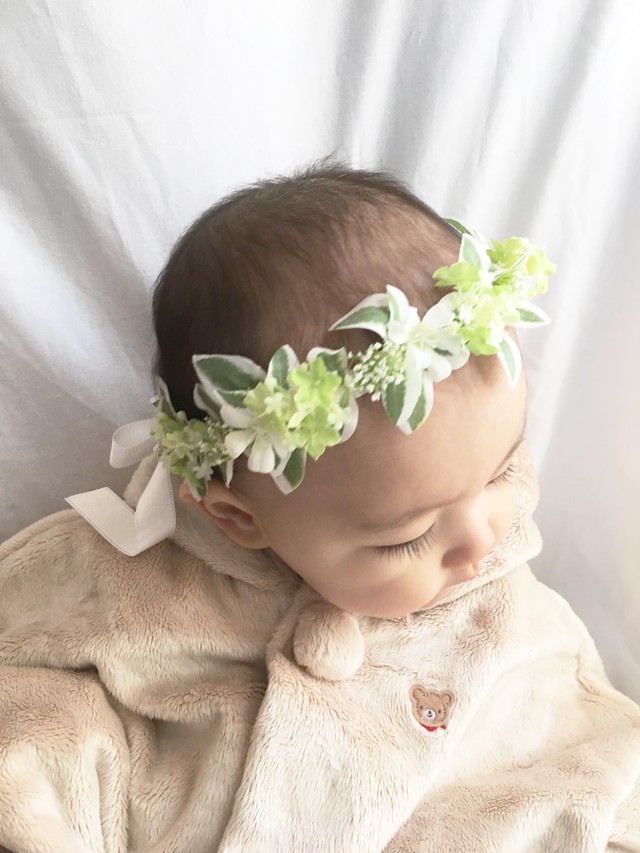 オーダーメイド Baby Kids 花かんむり Nobbykit