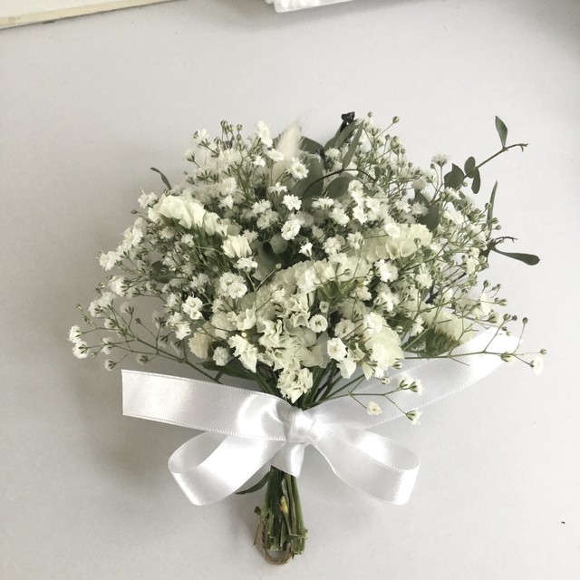 ユーカリとかすみ草 ミニスワッグ ドライフラワー 誕生日プレゼント 母の日ギフト プチメリア お花ギフト