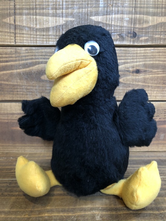 Del Monte Plush Doll Country Yumkin Crow カラス デルモンテ Advertising ビンテージ 80s Motorrock Kustomshop Fu Z Korner