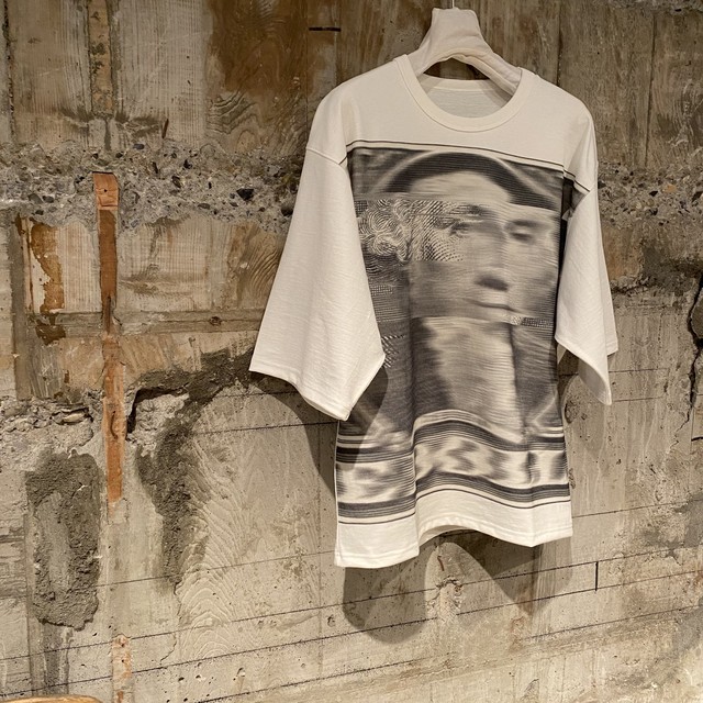 Dessin De Mode デッサン ド モード Kota Okuda 天竺ハーツプリントtシャツ Kok 03 55d White B Glamour Online