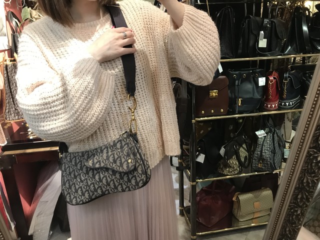Christian Dior トロッター Wサドル ショルダーバッグ クリスチャンディオール J Marmie Vintage Select