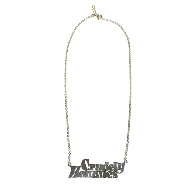 【Crudely Hommes】Original S925 / G18K Logo Necklace