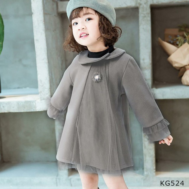 キッズ 子供服 トップス チュニック チュニックワンピ フォーマル 上品 お嬢様 暖か 冬 Kg524 Angel Tiara Mini 子供服