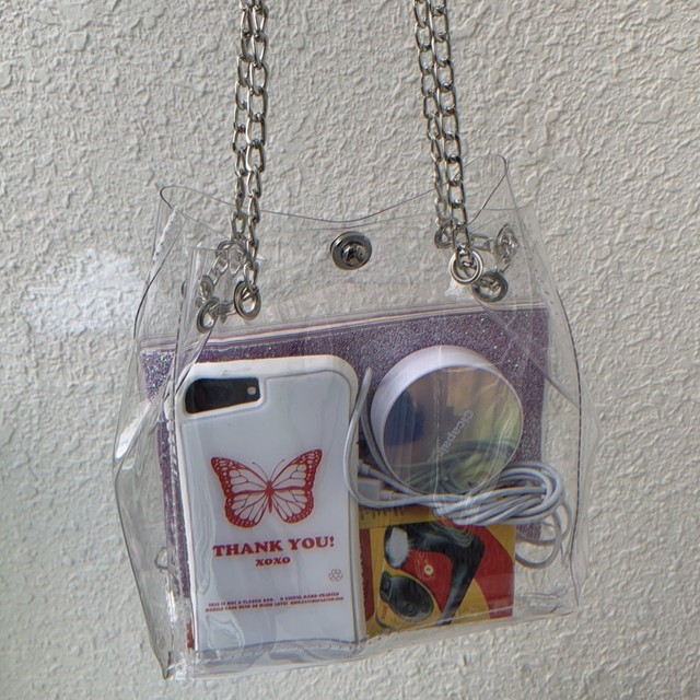 2Way Clear Chain Bag