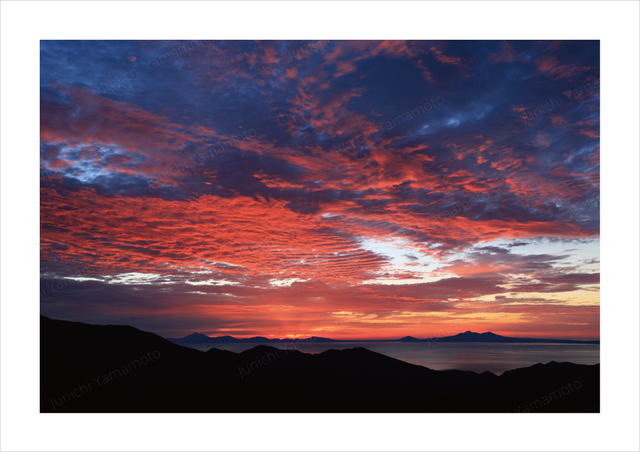 原始の大地 知床 風景 A5サイズ6枚セット 写真家 山本 純一