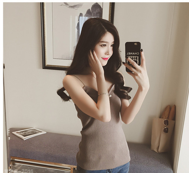 全9色 タンクトップ 女性ジレーチョッキセクシー Passio