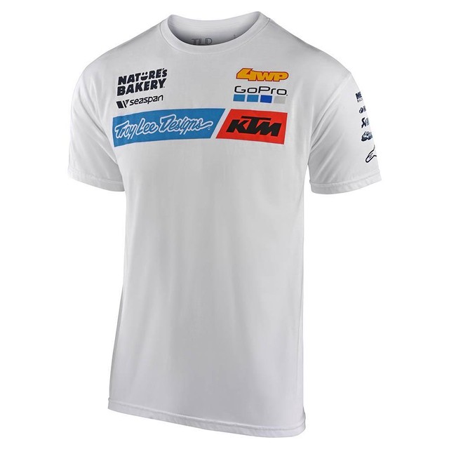 おしゃれ人気 Troy Lee Designs トロイリーデザイン Ktm Team Pit Shirt カジュアルtシャツ 半袖シャツ ポロシャツ バイクウェア スポーティ ライダー バイク ツーリング 自転車にも かっこいい おすすめ Amaclub 新しい到着 Baanorachon Com