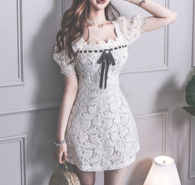 お上品レースワンピース Mignonange03