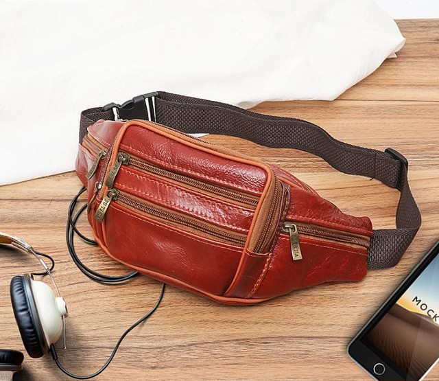 新品 本革 ボディバッグ メンズ レディース おしゃれ 大容量 3way ブラウン 茶 かばん Bladg